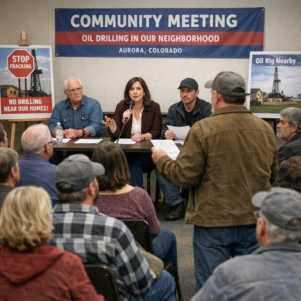 Aurora Residents Voice Concerns Over Proposed Oil Drilling Near Aurora Reservoir