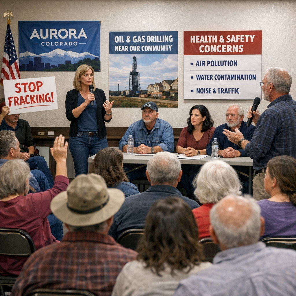 Aurora Residents Express Concerns Over Proposed Oil and Gas Drilling Near Aurora Reservoir