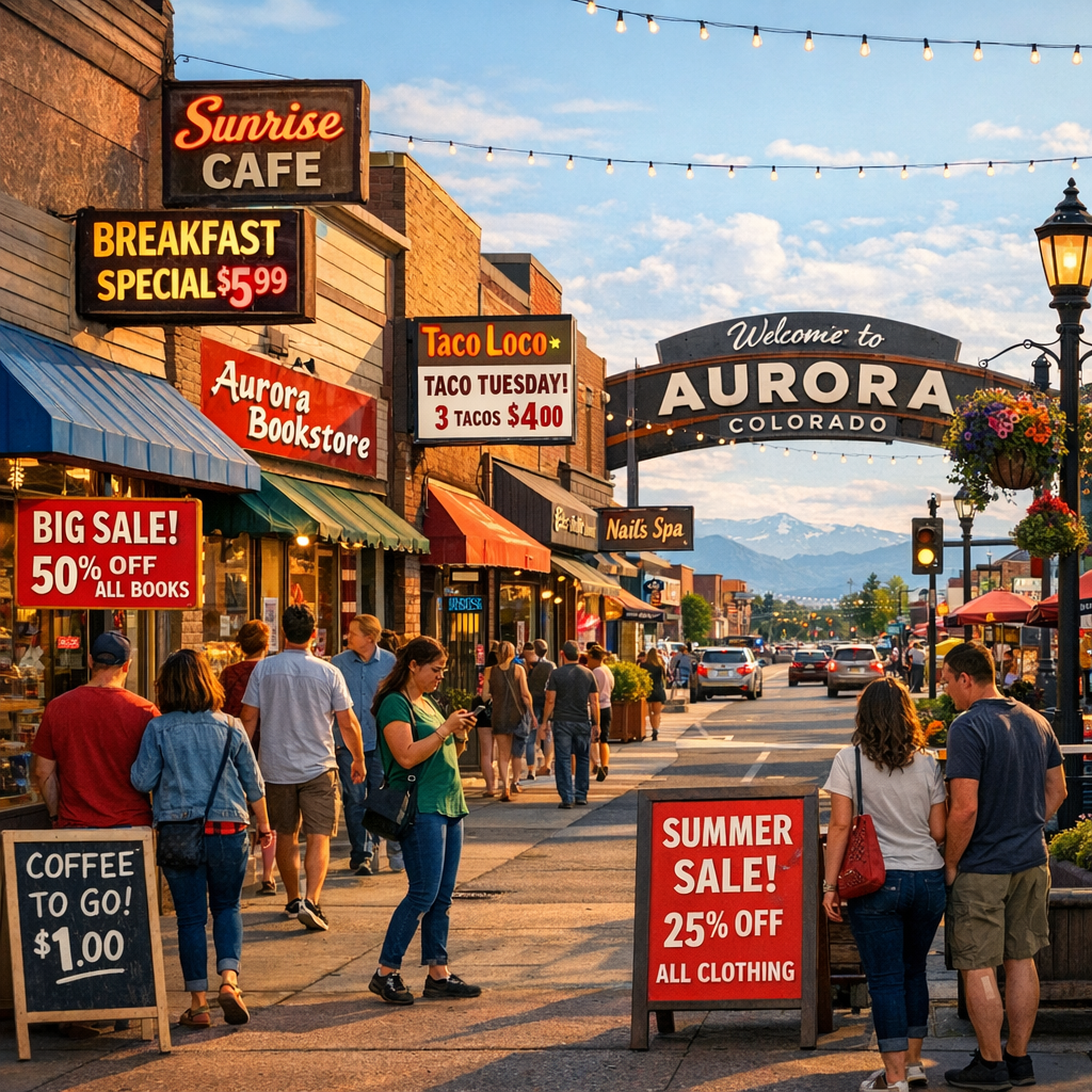 Discover Exclusive Deals from Aurora’s Local Businesses